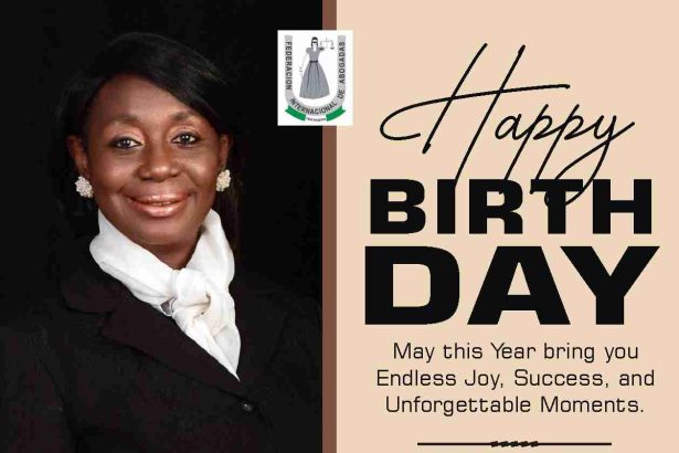Aare Olumuyiwa Akinboro, SAN, Celebrates Eliana Ngosoo Martins, FIDA Nigeria National President, on Her Birthday