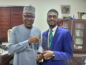 Paul Harris Ogbole, SAN Hosts Baze Law Professor, UNIABUJA LAWSAN Executives, Receives Excellence Award