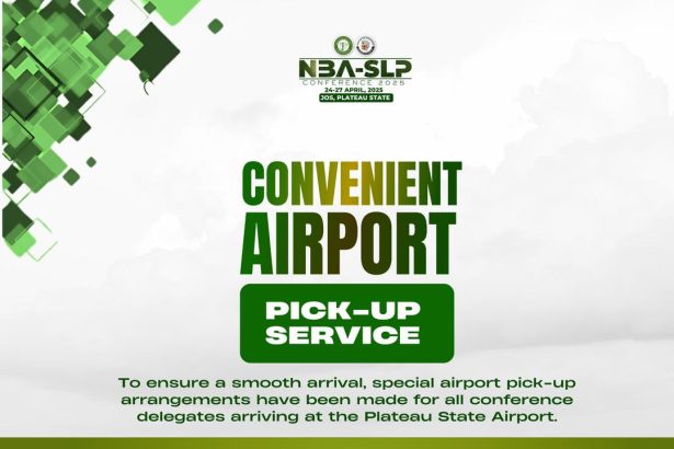 NBA-SLP Jos 2025: Special Airport Pick-Up Service Arranged for Conference Delegates – Book in Advance