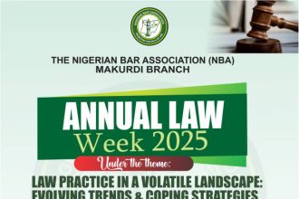 Nigerian Bar Association, Makurdi Branch 2025 Annual Law Week