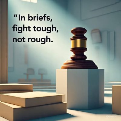 In briefs, fight tough, not rough. By Chinua Asuzu