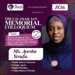 Exclusive: Aisha Yesufu to Spotlight Human-Centered Justice at 2025 C.O. Anah Memorial Colloquium