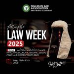 INVITATION FOR GOODWILL MESSAGES IN NBA BWARI BRANCH LAW WEEK 2025 BROCHURE