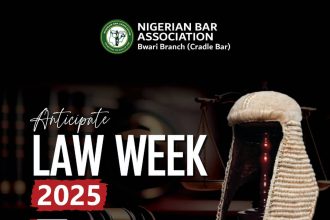 INVITATION FOR GOODWILL MESSAGES IN NBA BWARI BRANCH LAW WEEK 2025 BROCHURE