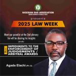 Cradle Bar’s 2025 Law Week: Insightful Engagements with Dr. Agada Elachi (Ph.D)
