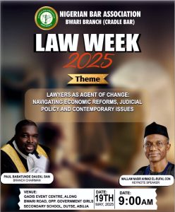 Lawyers as Agents of Change: El-Rufai to Deliver Keynote at NBA Bwari Law Week