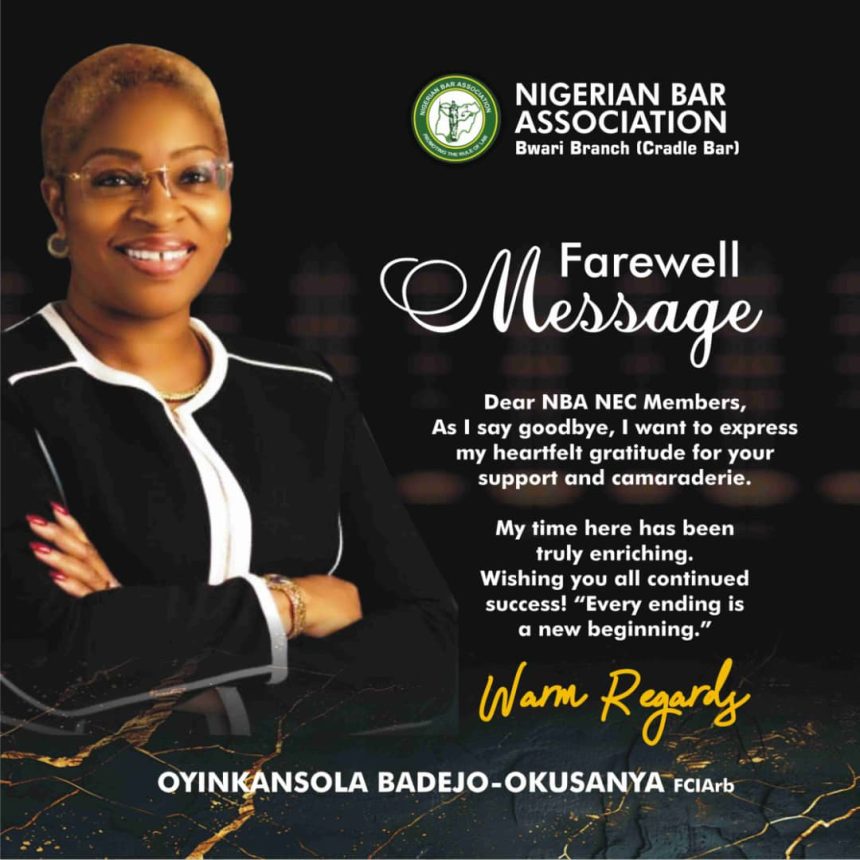 Mrs B Bids Farewell to NEC Delegates After a Memorable Ilorin Gathering
