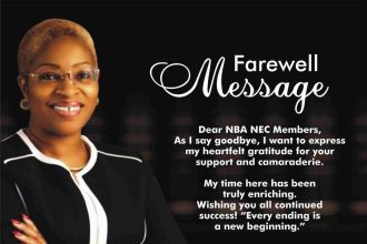 Farewell Message from Oyikansola Badejo-Okusanya