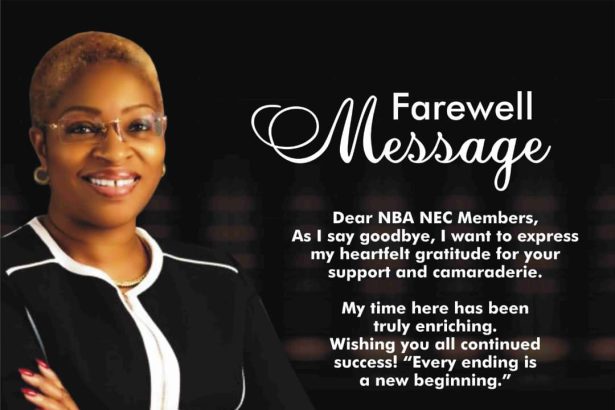 Farewell Message from Oyikansola Badejo-Okusanya