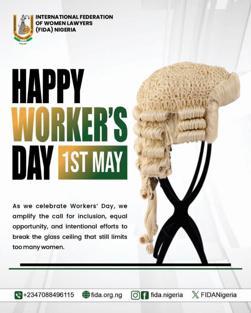 FIDA Nigeria Celebrates Workers’ Day 2025: Empowering Women, Empowering Nigeria