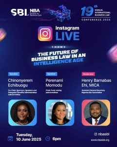 NBA-SBL: Instagram Live The Future of Business Law in an Intelligence Age