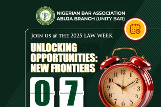 7 Days to Go! Unlocking Opportunities at the 2025 NBA Abuja Branch Law Week