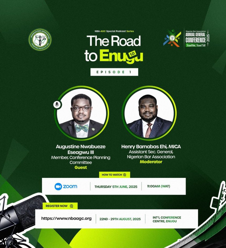 NIGERIAN BAR ASSOCIATION – AGC SPECIAL PODCAST SERIES