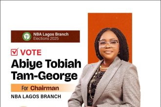 Abiye Tobiah Tam-George Rallies Support with Call for Purposeful Leadership in NBA Lagos Branch