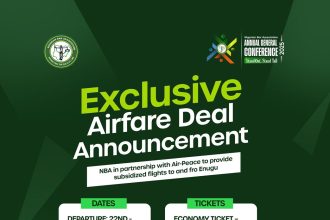 Fly Smart, Arrive Ready: Subsidized Flights Announced for NBA-AGC 2025 Delegates