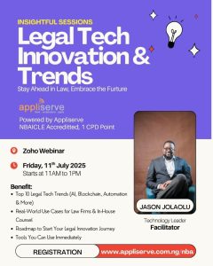 NBA-ICLE Partners with Appliserve for Legal Tech Training: “Staying Ahead in Innovation”