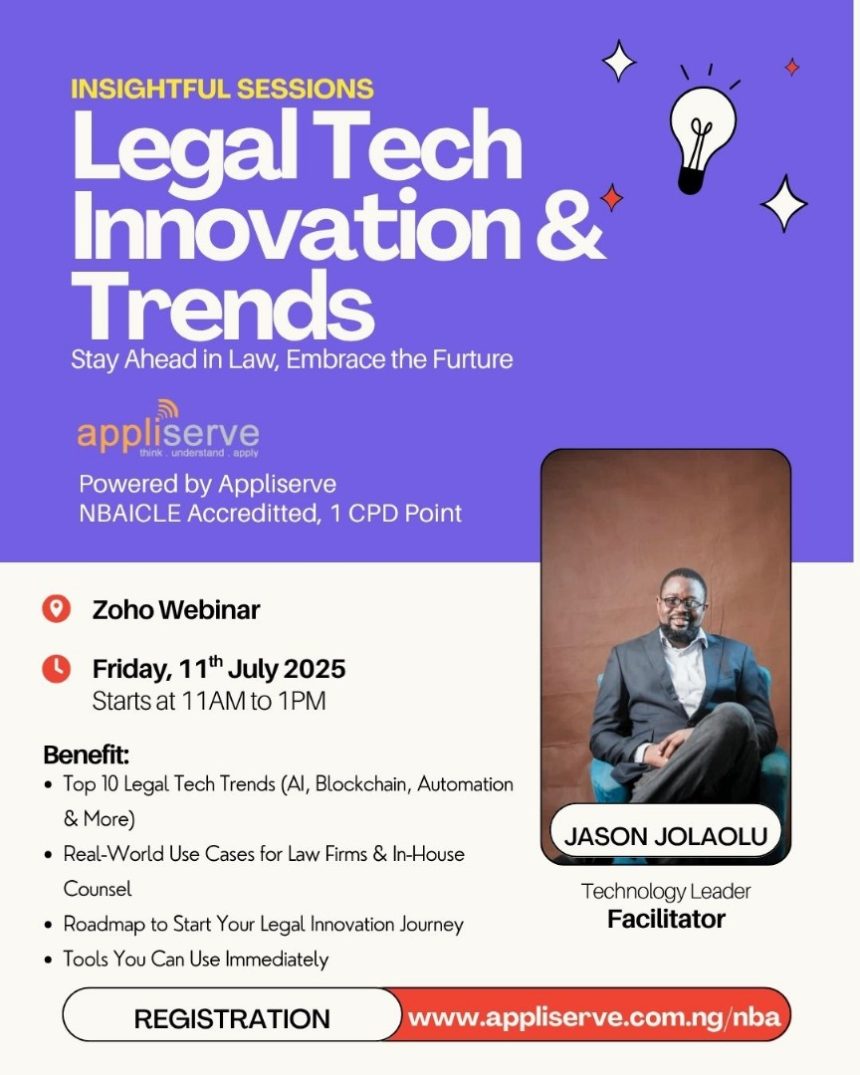 NBA-ICLE Partners with Appliserve for Legal Tech Training: “Staying Ahead in Innovation”