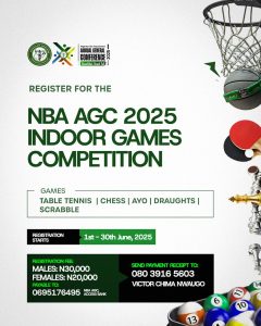 REGISTER NOW FOR THE NBA AGC 2025 INDOOR GAMES COMPETITION!