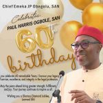Celebrating 60 Years of Excellence – Obegolu Salutes Ogbole