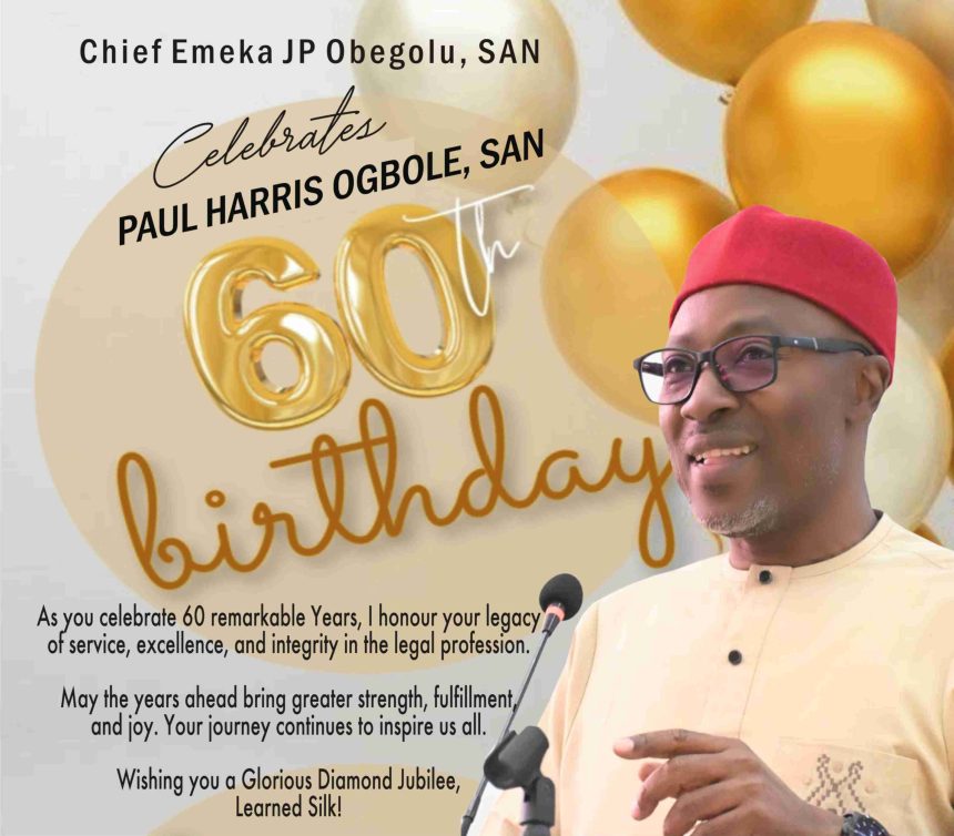 Celebrating 60 Years of Excellence – Obegolu Salutes Ogbole