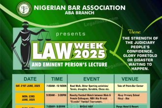 NBA Aba Branch Law Week 2025: A Call to Reawaken the Judiciary