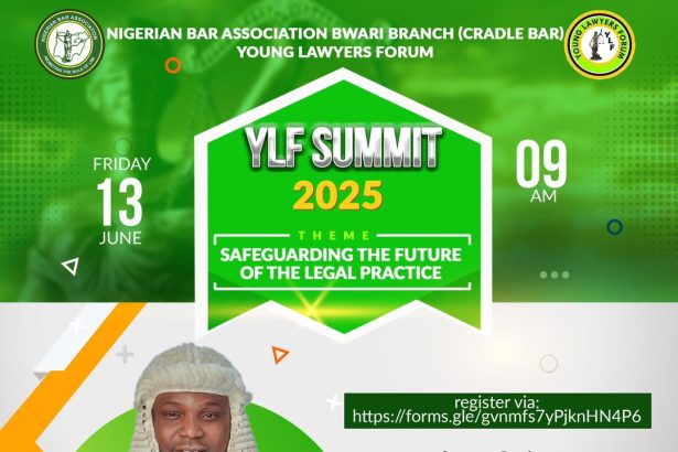 Usman Jacob Johnson, SAN, to Chair Key Panel on Legal Leadership at NBA Bwari YLF Summit 2025