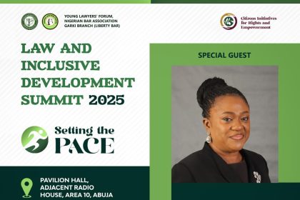 Prof. Foluke Dada-Lawanson Delivers Goodwill Message at Law and Inclusive Development Summit 2025