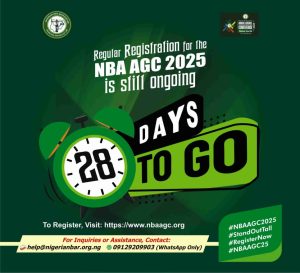 Stand Out and Stand Tall at the NBA Annual General Conference 2025 – Destination: Enugu, Nigeria!