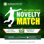 Game On as FCT High Court Judges Face NBA Abuja in Law Week 2025 Novelty Match