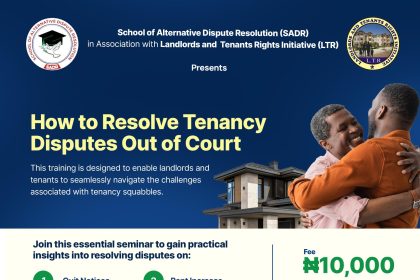 Training on tenancy disputes