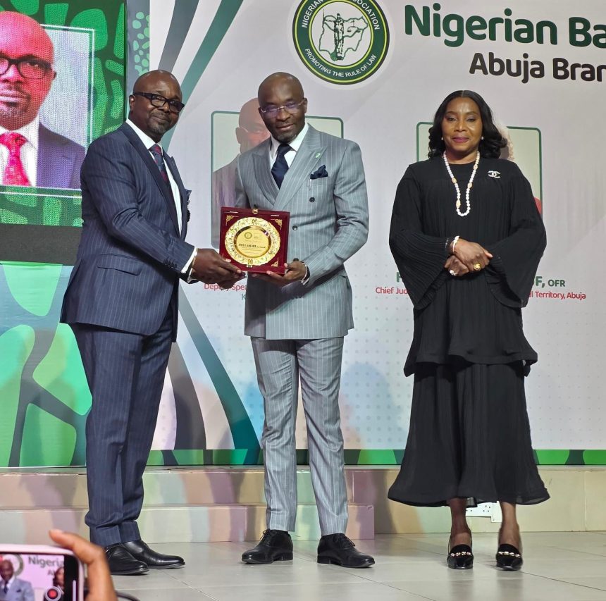 DEPUTY SPEAKER BENJAMIN KALU ADVOCATES JUDICIAL REFORMS AND TECH-DRIVEN LEGAL PRACTICE AT NBA ABUJA LAW WEEK 2025