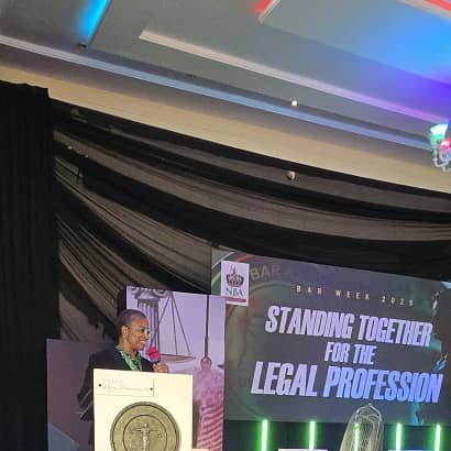 Standing United for Justice: Mrs. Oyinkansola Badejo-Okusanya FCIArb Delivers Goodwill Message at NBA Uyo Law Week”