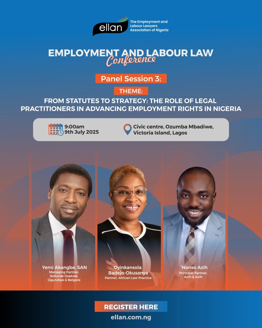 Oyinkansola Badejo-Okusanya Set to Join Eminent Panel at Employment & Labour Law Conference 2025
