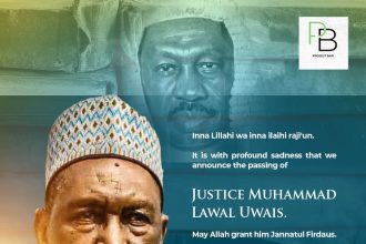 Aare Olumuyiwa Akinboro Mourns Justice Uwais: A Tribute to a Judicial Icon