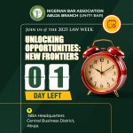 NBA Abuja Branch Law Week: Countdown Alert 2 Days to Go! 