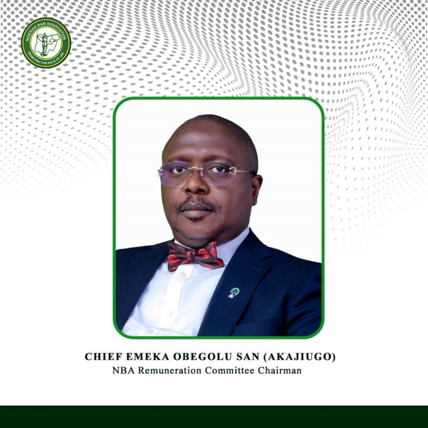 CHIEF EMEKA J.P. OBEGOLU, SAN, FCIArb (UK), LIFE BENCHER, CONGRATULATES NEW WIGS ON THEIR CALL TO THE BAR
