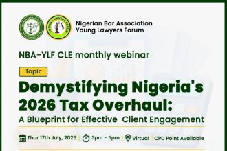 NBA-YLF CLE Committee Hosts Strategic Webinar on Nigeria’s 2026 Tax Overhaul