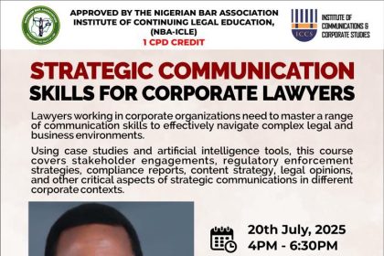STRATEGIC COMMUNICATION SKILLS FOR CORPORATE LAWYERS