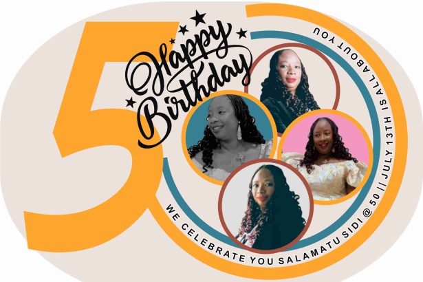 HAPPY 50TH BIRTHDAY SALAMATU SIDI: FROM THE MANAGEMENT AND STAFF OF THE NIGERIAN BAR ASSOCIATION