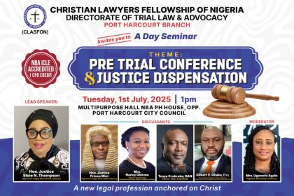 Invitation to CPD Seminar: Pre-Trial Conference & Justice Dispensation