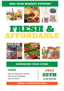 NBA Effurun Branch Mid year Market 