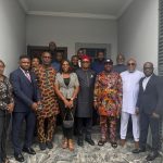 NBA President Condolence visit to late Owor