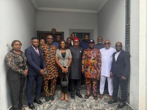 NBA President Condolence visit to late Owor