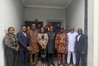 NBA President Condolence visit to late Owor