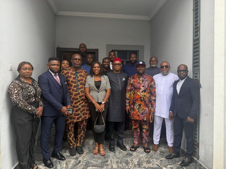 NBA President Condolence visit to late Owor