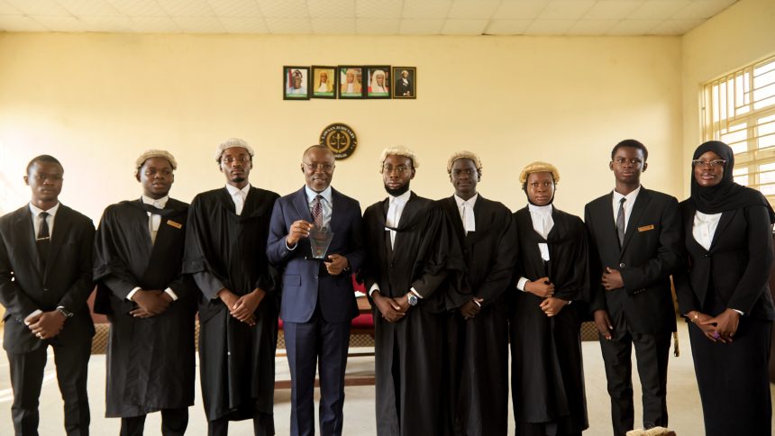 Paul Harris Ogbole, SAN Honoured at University of Abuja Moot Court Competition as Law Students Debate Landmark Case on Land Use and Federalism