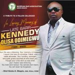 A Light Remembered: Chief Emeka Obegolu, SAN, Mourns Kennedy Olisa Odimegwu