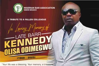 A Light Remembered: Chief Emeka Obegolu, SAN, Mourns Kennedy Olisa Odimegwu