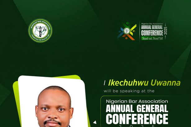 Abia State AG, Ikechukwu Uwanna, to Speak on “Disruptive Artificial Intelligence” at 2025 NBA-AGC
