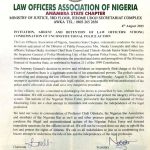 LOAN Condemns Unlawful Arrest of Anambra State Law Officers, Demands Accountability from Police